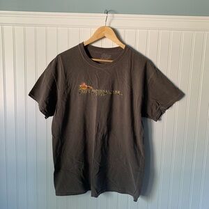 Blue 84 Zion National Park Utah Embroidered Tee Shirt